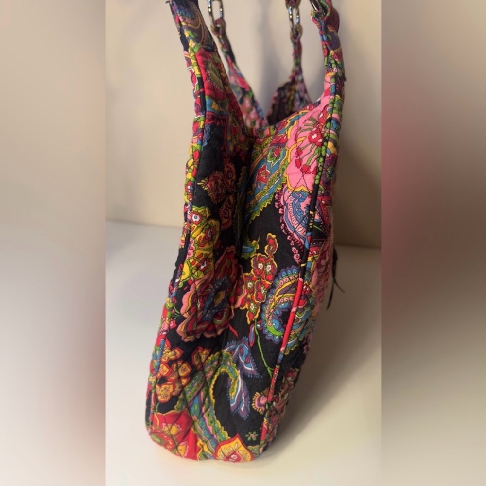 Vera Bradley Colorful Paisley Shoulder Bag - Picture 7 of 7